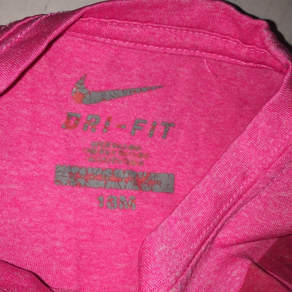 Nike Dri Fit Baby Girl Clothes Matching Set | Tee Shire, Long Sleeve Top Legging - Picture 7 of 8